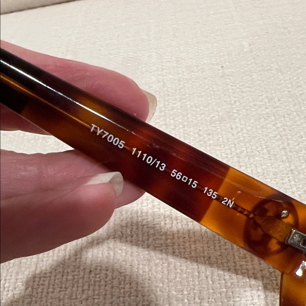 Tory Burch Tortoise Shell Sunglasses - Picture 7 of 12